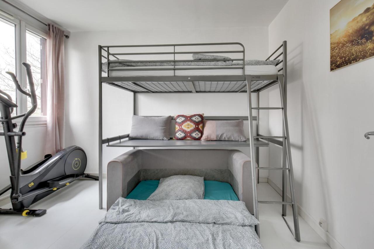 Budget Apart Near Paris ฟรังกงวิลล์ ภายนอก รูปภาพ